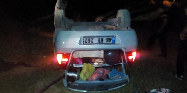 Kahramanmaraş'ta feci kaza! 1 ölü 4 yaralı!