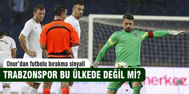 Onur Kıvrak futbolu bırakıyor!