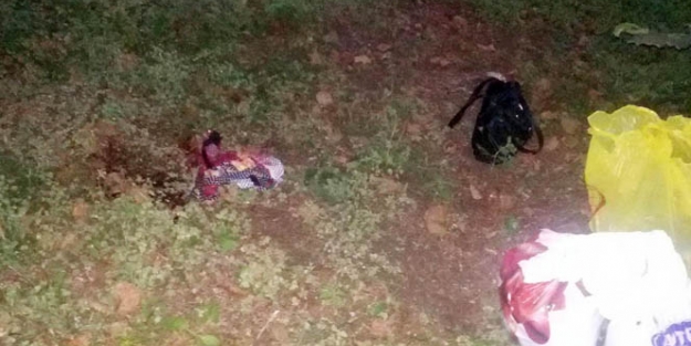 Tartıştığı kadını kafasından vurdu!