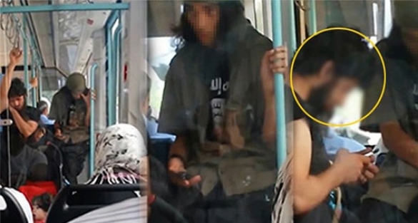 IŞİD tişörtü giyen baba, oğlunu karakola götürdü