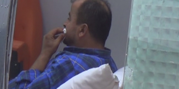 Tartıştığı kişinin dilini kesti