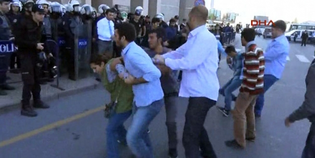 Adalet Sarayı'nda gerginlik