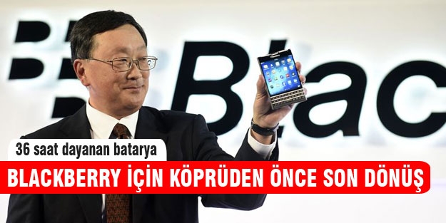 BlackBerry'den 36 saat dayanan batarya