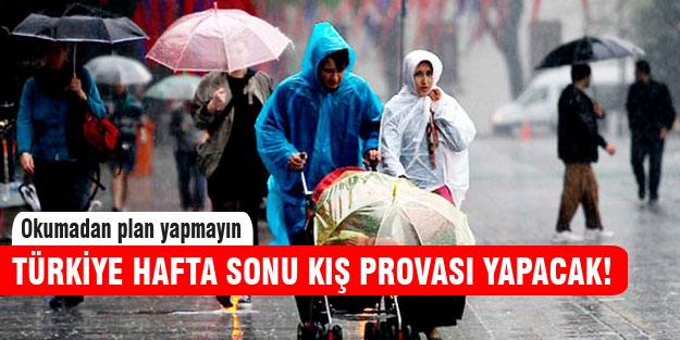 Hafta sonu hava nasıl olacak? Bakmadan plan yapmayın