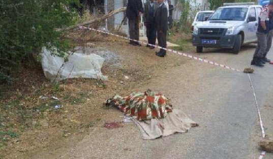 Annesini çöp kamyonuyla ezdi!