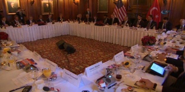 New York'ta kritik görüşme