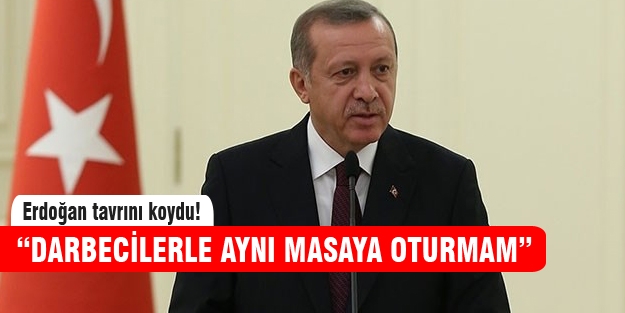 Erdoğan o isimle aynı masaya oturmadı