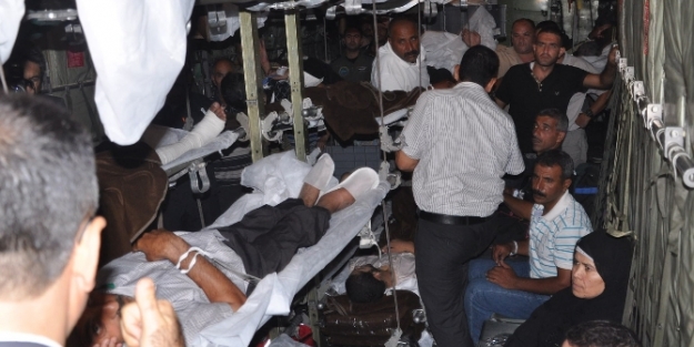 Tedavi için Türkiye'ye getirilen 41 Filistinli Gazze'ye döndü