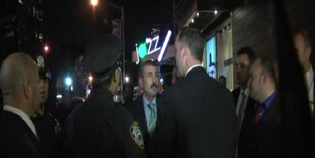 Erdoğan'ın korumaları ve New York polisi arasında arbede