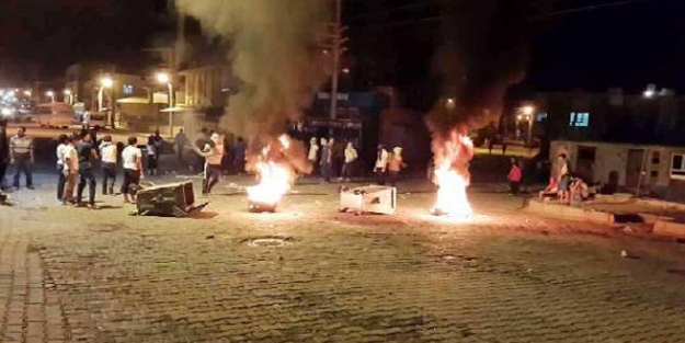 Ceylanpınar'da gergin anlar!