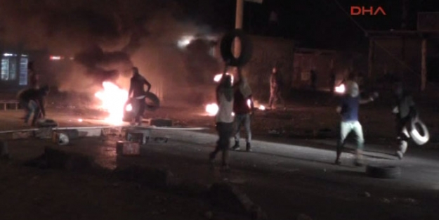 PKK yandaşları polisle çatıştı