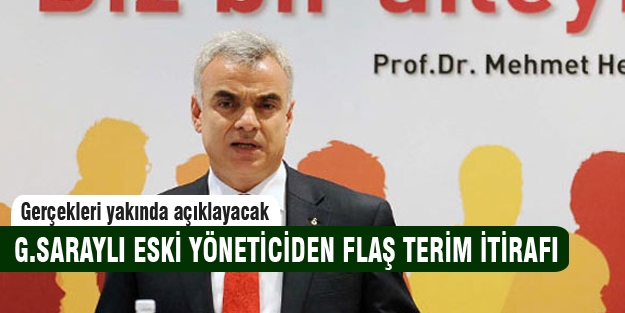 Galatasaraylı eski yöneticiden flaş Fatih Terim itirafı!