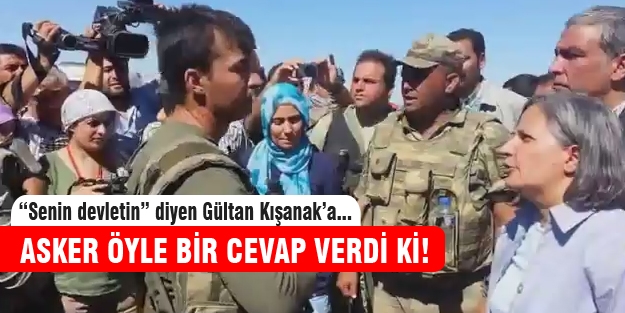 Gültan Kışanak'la tartışan komutana ne oldu?