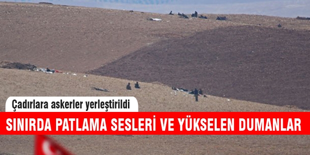 Sınırda dumanlar yükseliyor!