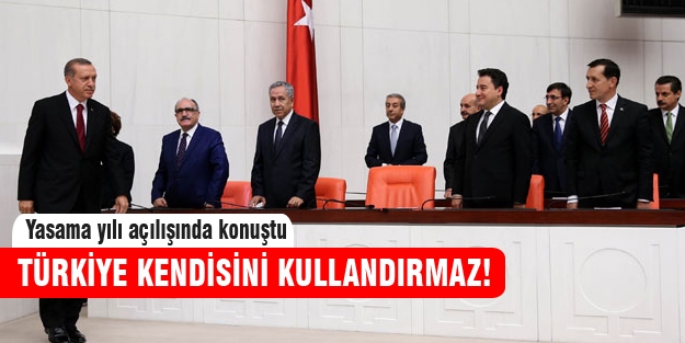 Erdoğan TBMM'nin açılışında konuştu