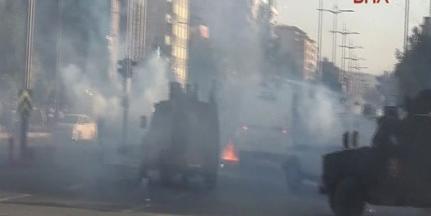 IŞİD protestosunda olaylar çıktı