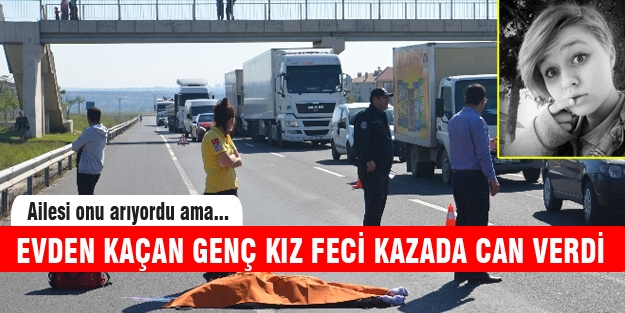 Evden kaçan genç kızın feci sonu!