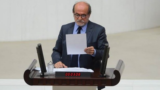 Öcalan'nın mesajını TBMM'de okudu