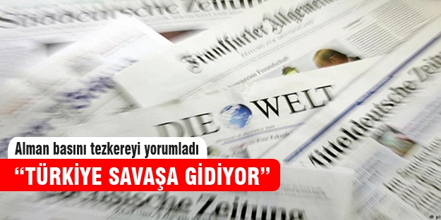 Tezkere Alman basınında