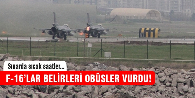 Türkiye obüs toplarıyla vurdu