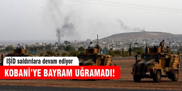 Kobani'de bayram yok
