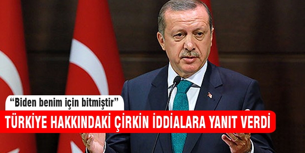 Cumhurbaşkanı Erdoğan'dan Biden'e sert eleştiri