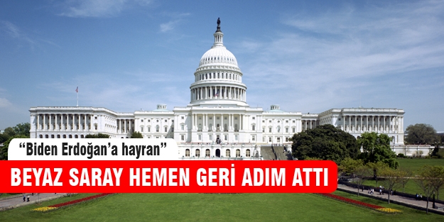 Beyaz Saray'dan Erdoğan açıklaması