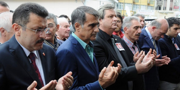 Şenol Güneş'in kayınpederi toprağa verildi