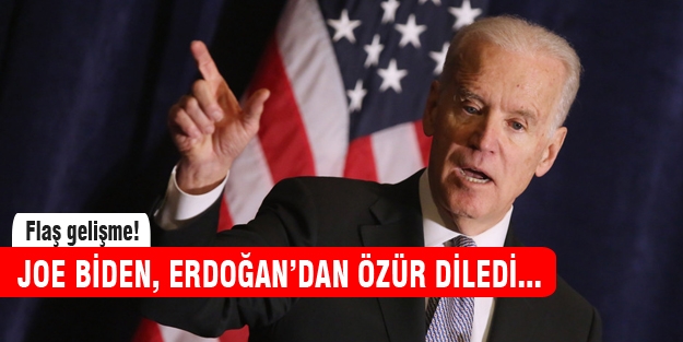 Joe Biden Erdoğan'dan özür diledi