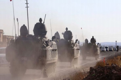 Tanklar Suriye sınırına doğru hareketlendi