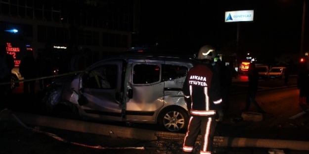 Başkent’te Trafik Kazası: 1 Ölü, 8 Yaralı