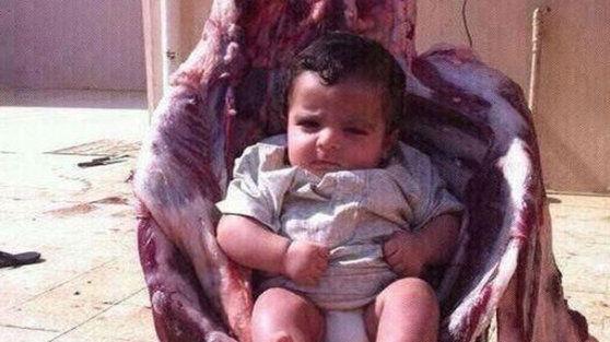 Kurban  Bayramı'nda skandal fotoğraf