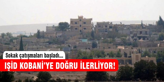 IŞİD Kobani sokaklarında çatışıyor