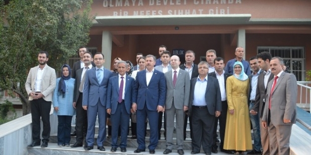 Ak Partili Vekiller Kula İlçesinde Temaslarda Bulundu