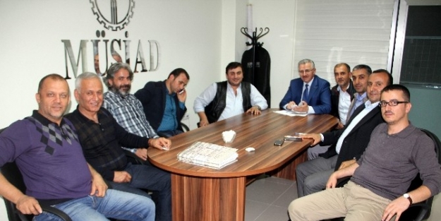 Müsiad Şube Yönetimi Toplandı