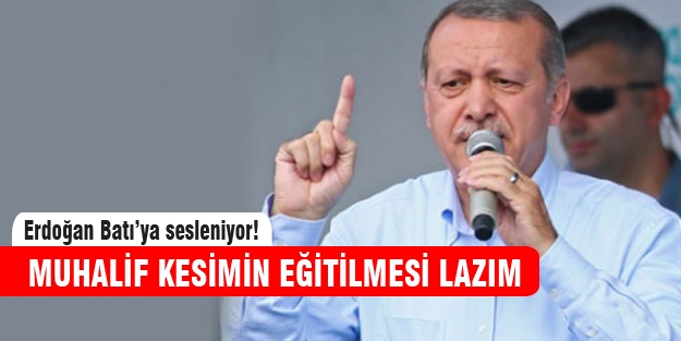 Erdoğan ''Şu anda kobani de düştü düşüyor''