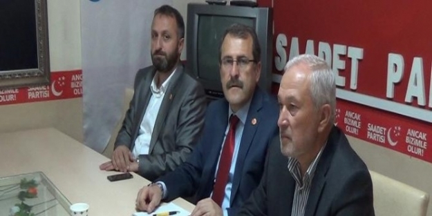 Saadet Partisi Bayramlaşmasında Gündem 2015 Seçimleri Oldu