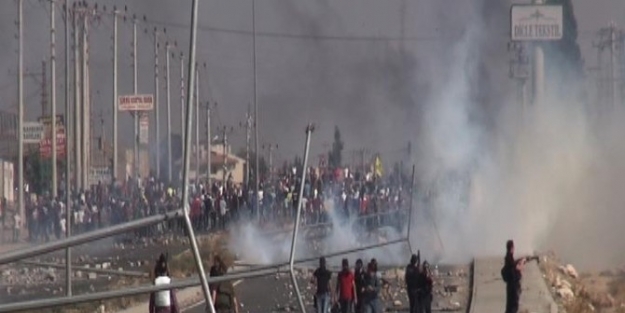 Nusaybin’de Işid Protestosu