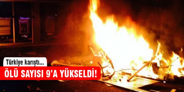 Kobani protestolarında ölü sayısı 9'a yükseldi