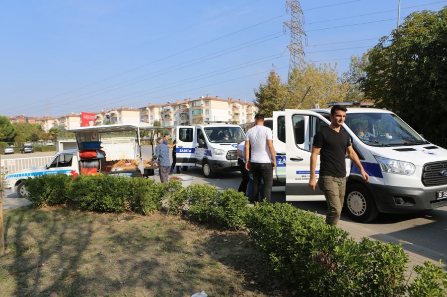 Bursa'da zabıtadan ortak denetim