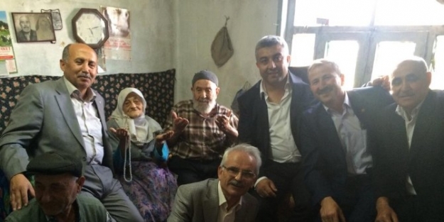 104 Yaşındaki İsmail Dede’ye Bayram Ziyareti