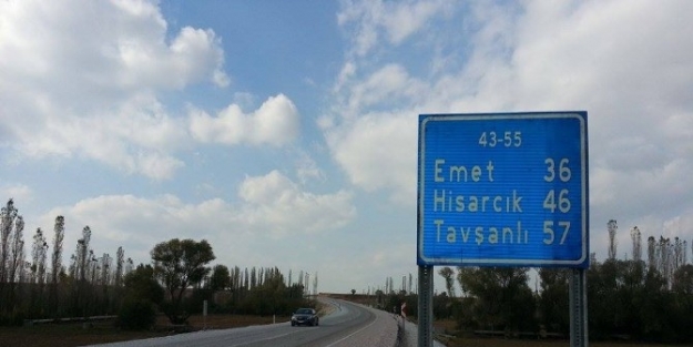 Kütahya İle Emet Arasındaki Mesafe 88 Kilometreye Kadar Düştü