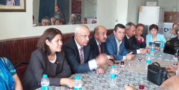 Chp’li Vekiller Selendi’ye Çikarma Yaptı