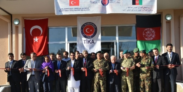 Başbakanlık Tika’dan Kabil Askeri Lisesi’ne Konferans Salonu