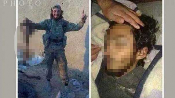 Kobani'de kafa kesen IŞİD militanı öldürüldü