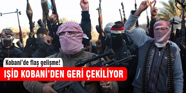 IŞİD geri çekiliyor!