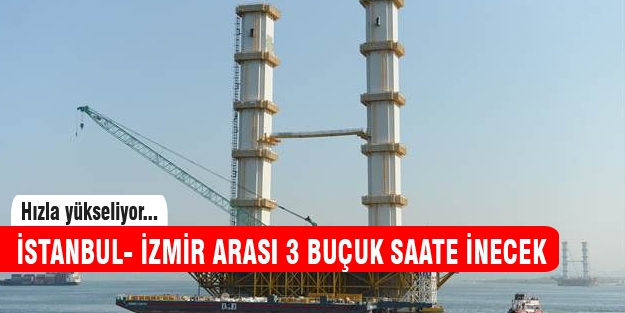 Körfez köprüsü yükseldi