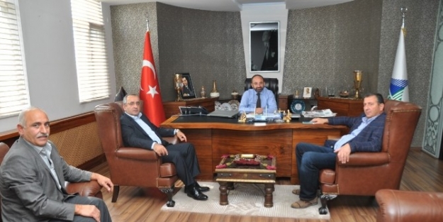Milletvekili Akar Başkan Üzülmez’i Ziyaret Etti