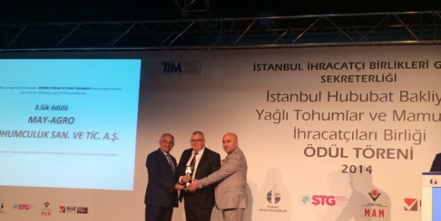 En Başarılı İhracatçi Ödülü, May Tohum’ Un