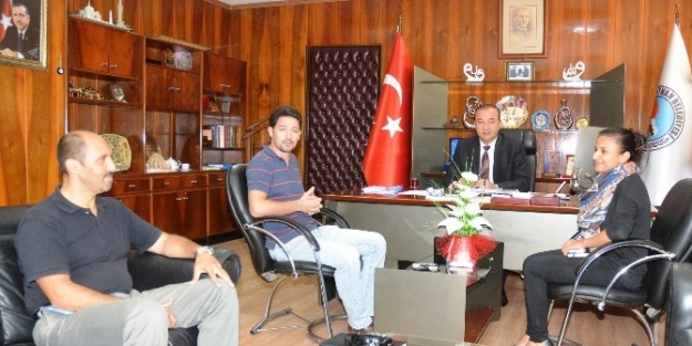 Bmmyk Saha Çalişanlari Başkan Öztürk’ü Ziyaret Etti